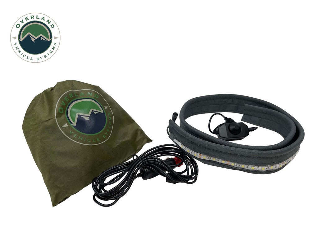 OVERLAND VEHICLE SYSTEMS | Roof Top Tent and Awning Flexible 47" LED Light with Dimmer and Adaptor (18009908)