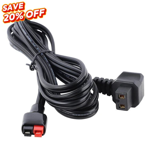 ICECO | Anderson 12 Volt Male Cigarette Lighter Plug,16AWG 6.5 FT Long (2 Meters)