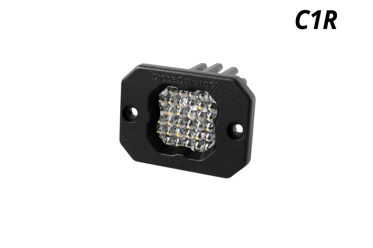 DIODE DYNAMICS | Stage Series C1R White Flood Flush Mount LED Pod (One)