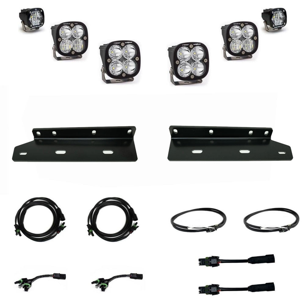 BAJA DESIGNS | Ford F-150 Raptor 2021-2023 Squadron Unlimited/S1 Fog Pocket Light Kit (448057)