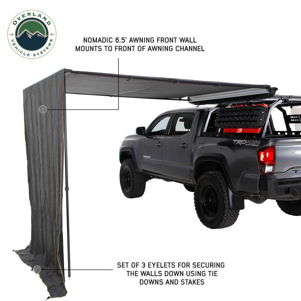 OVERLAND VEHICLE SYSTEMS | Nomadic 6.5’ Awning Shade Wall (18089909)