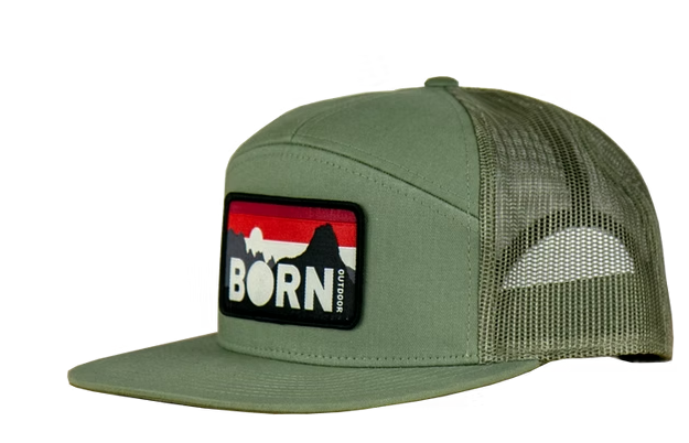 BORN OUTDOOR | Trucker Cap Flatbill