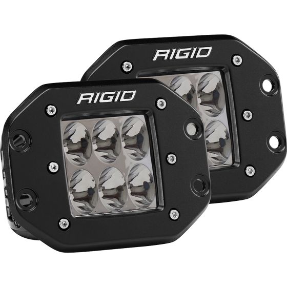 RIGID INDUSTRIES | D-Series PRO Specter Driving Flush Mount Black 2 Lights (512313)