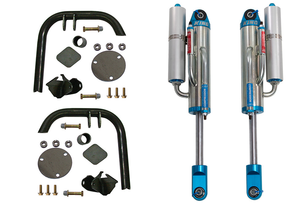 TOTAL CHAOS FABRICATION | Tundra 1st Gen (2000 - 2006) Shock Hoop & 2.5" Bypass Package Mid Travel (97702-25-MT)