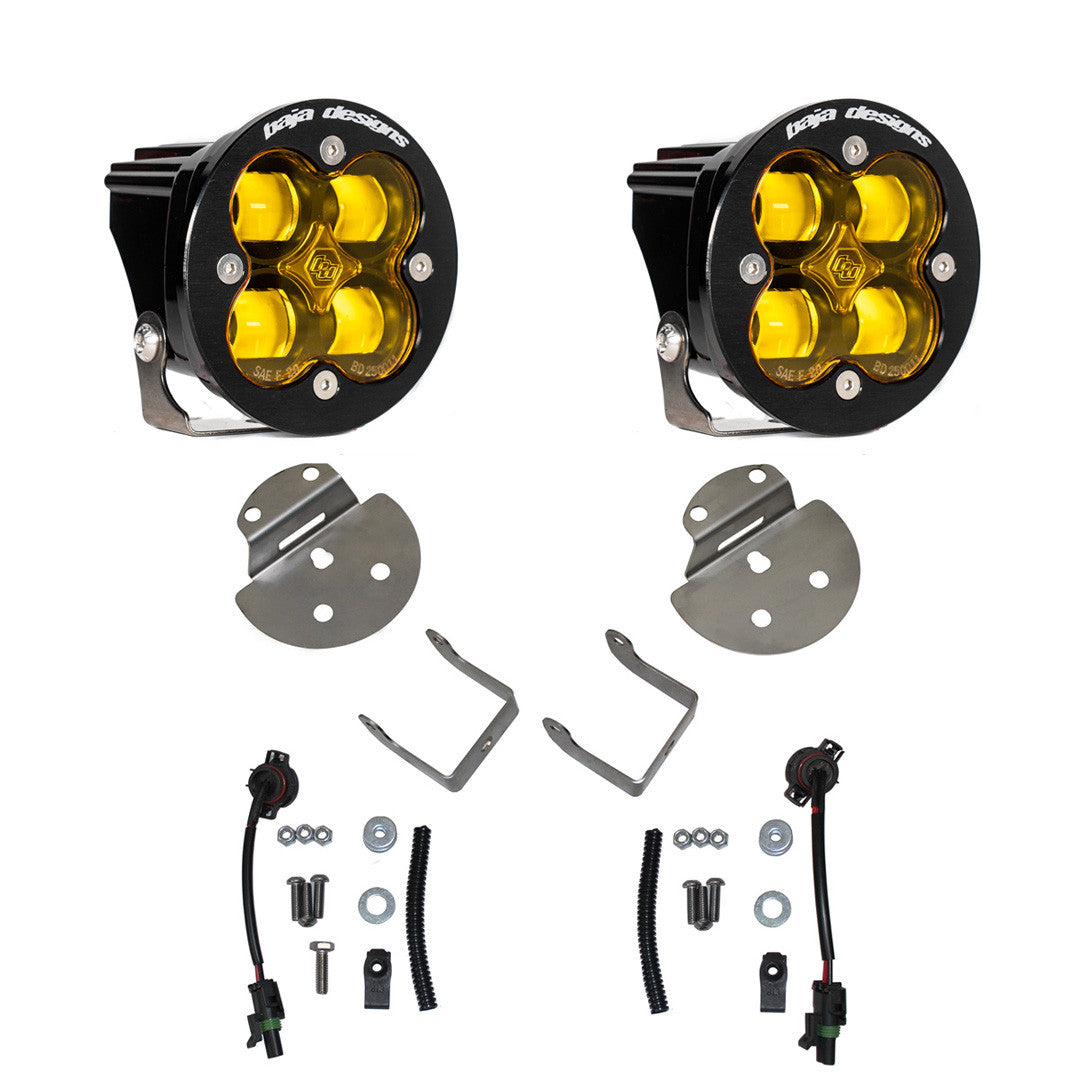 BAJA DESIGNS | Chevy/ & GMC 2015-2019 Colorado & Silverado 3500 & 2500HD Squadron SAE Fog Pocket Light Kit