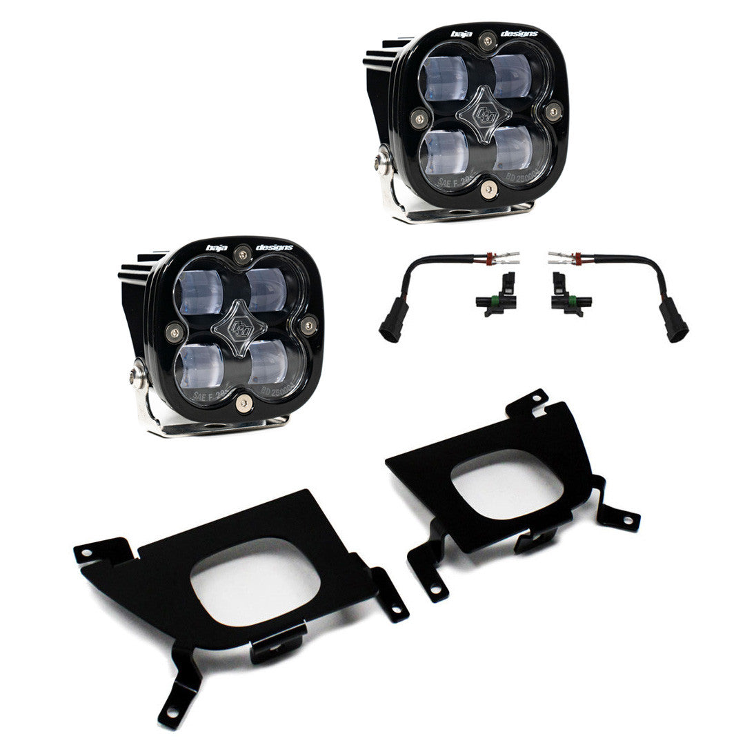 BAJA DESIGNS | Chevy Silverado 2019-2022 & 3500 & 2500 & 1500 HD 2020-2022 Squadron SAE Fog Pocket Light Kit