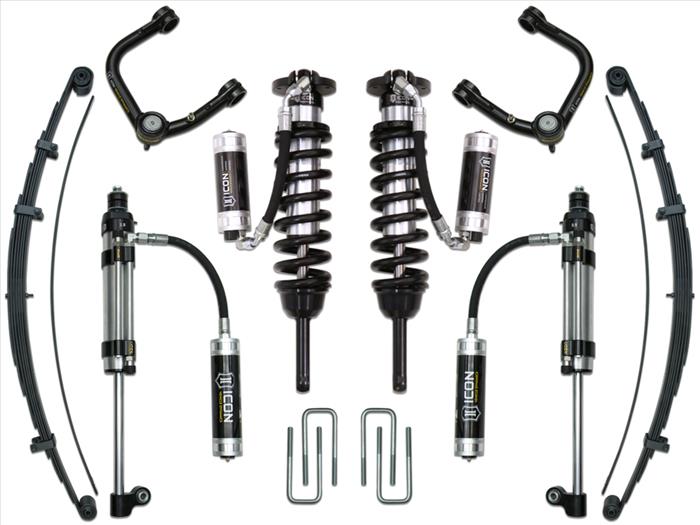 ICON VEHICLE DYNAMICS | Tacoma 3rd & 2nd Gen 2005-2023 0-3.5" Lift Stage 10 Suspension System Tubular UCA (K53010T)