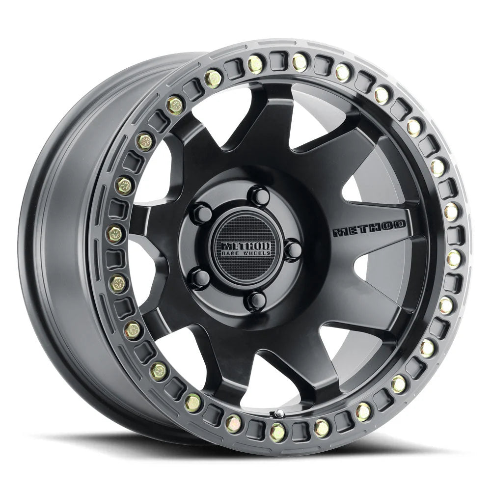 METHOD RACE WHEELS | 108 Beadlock Matte Black Single Wheel (MR10879050544B)