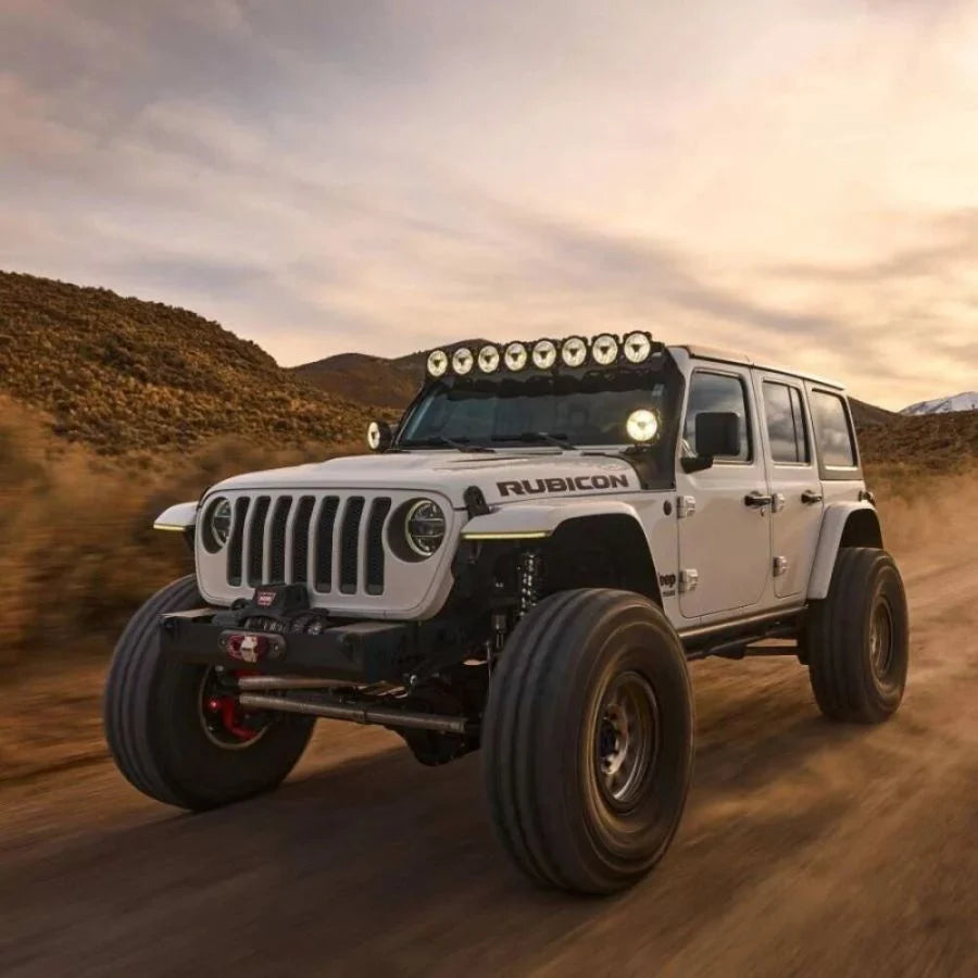 KC HILITES | Gravity Titan Overhead Light Bar for Jeep Wrangler JL & Gladiator JT 2018-2026 (AK-91424)