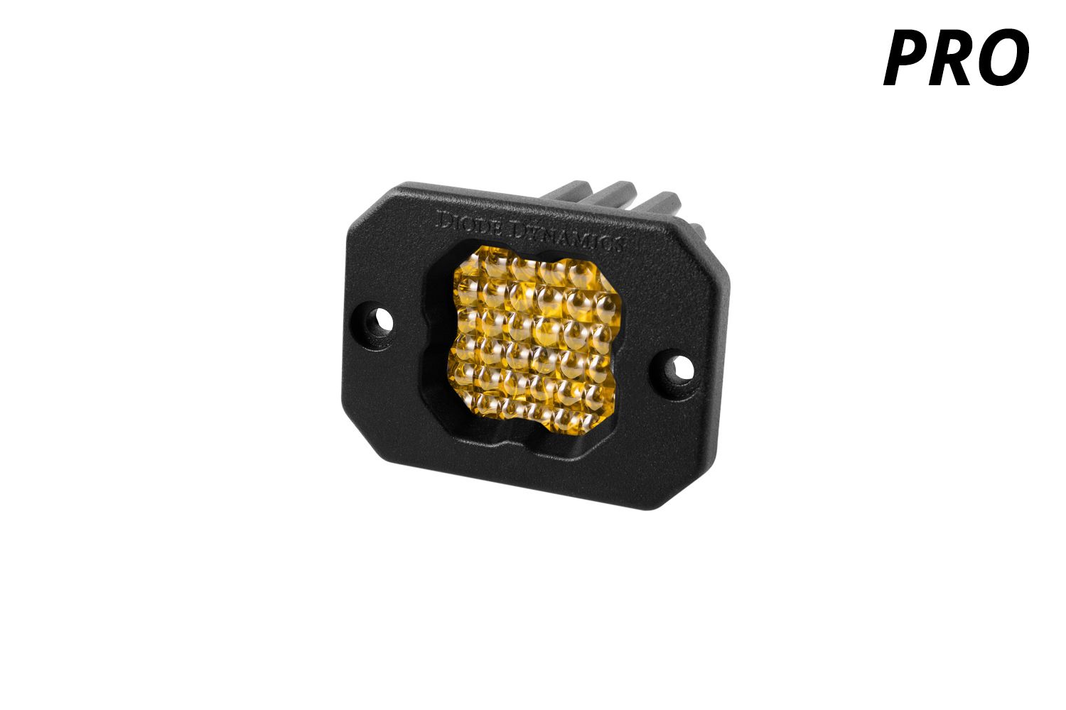 DIODE DYNAMICS | SSC1 Yellow Pro Flush Mount LED Pod (One)