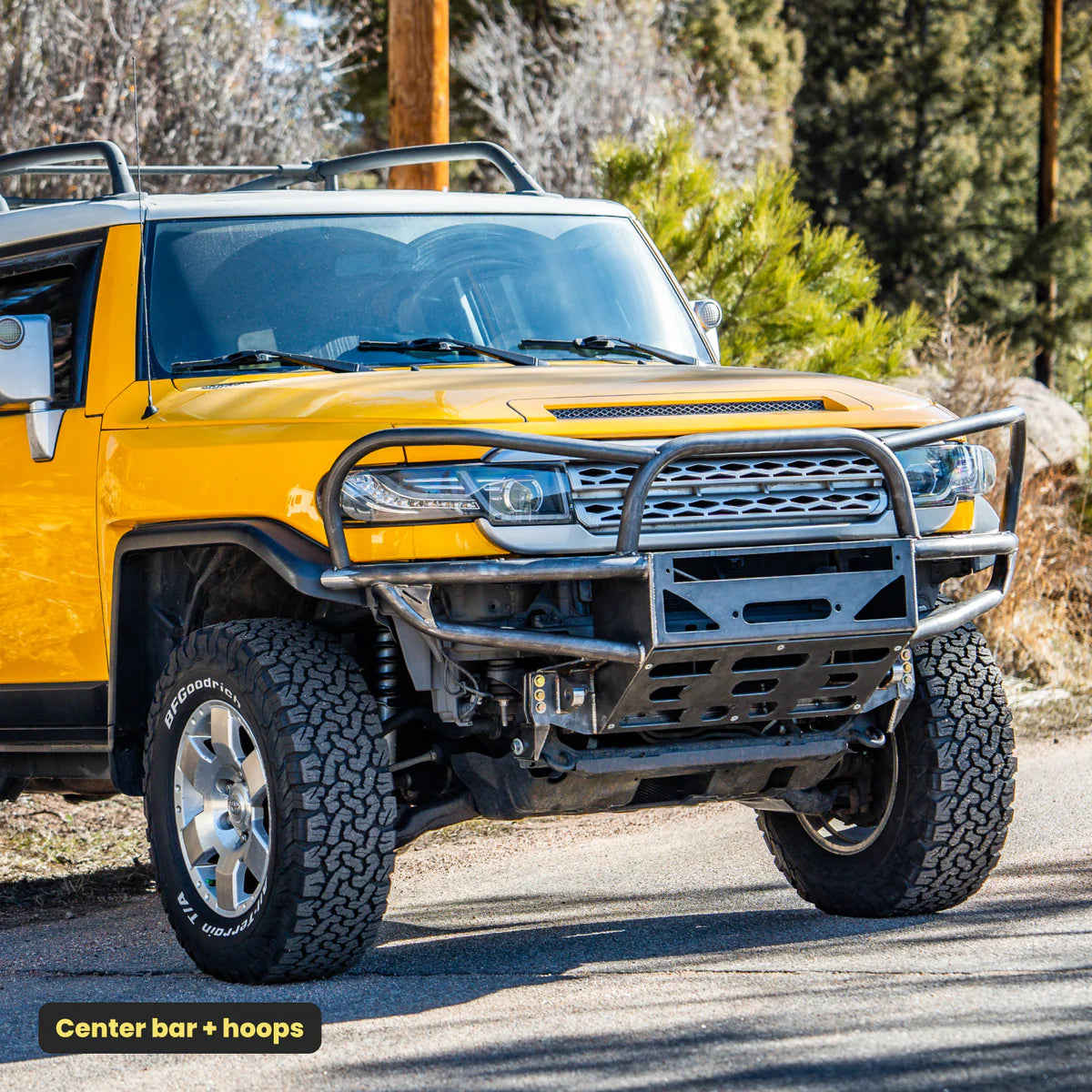 LIL B's FABRICATION | Toyota FJ Cruiser Front Bumper