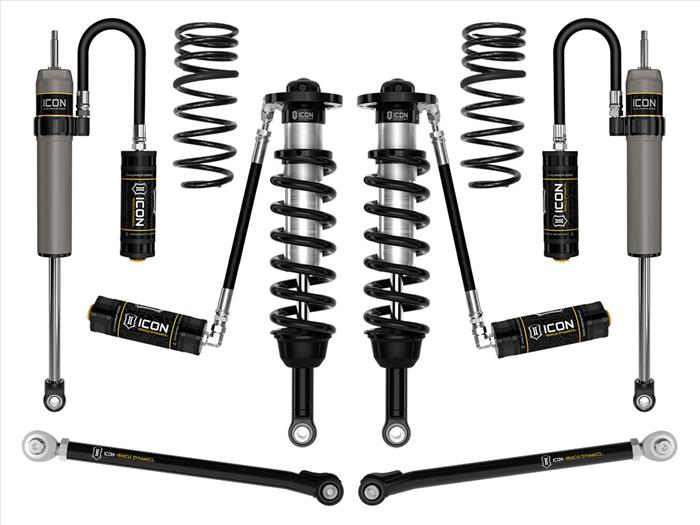 ICON VEHICLE DYNAMICS | Sequoia 2023-2024 TRD PRO 1-2.5" Lift Stage 4 2.5 Suspension System Tubular (K53394T)