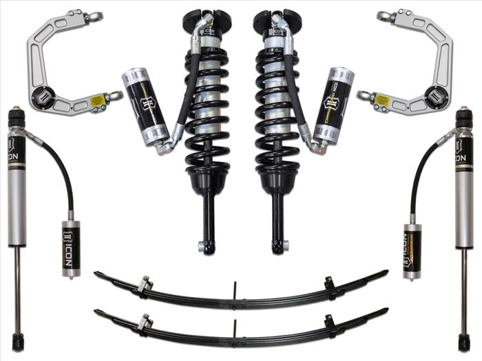 ICON VEHICLE DYNAMICS | Tacoma 3rd & 2nd Gen 2005-2023 0-3.5" Lift Stage 4 Suspension System Billet UCA (K53004)