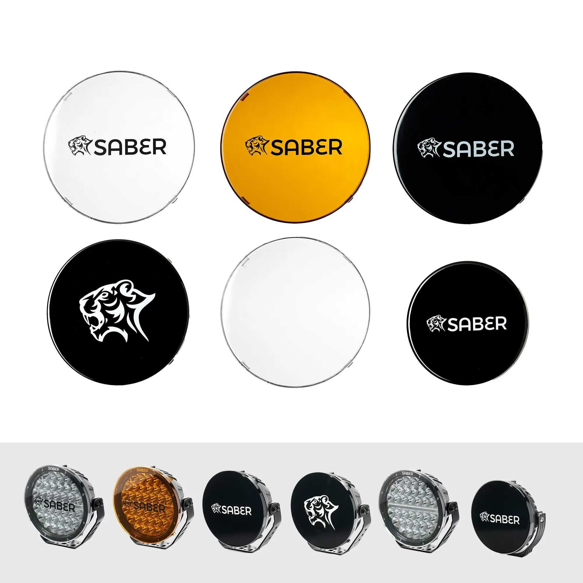 SABER OFFROAD | Protective Lens Cover (SBL-LCBLK91)