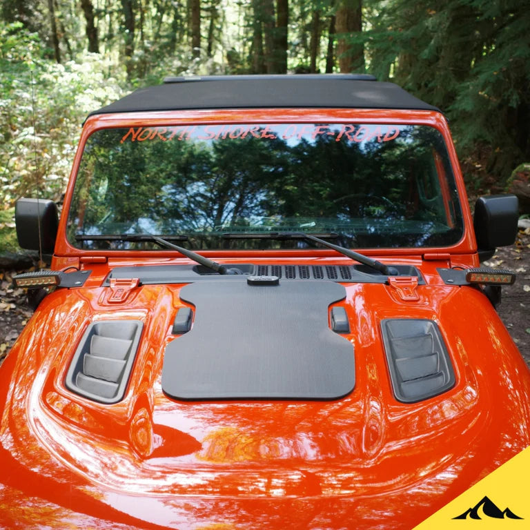 CASCADIA 4X4 | Jeep Rubicon JL Wrangler (2018-2025) Hood Solar Panel VSS System 2.0