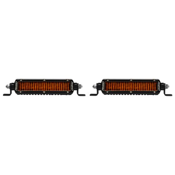 RIGID INDUSTRIES | SR-Series SAE 6 Inch with Amber Pro Lens | Pair (906705)