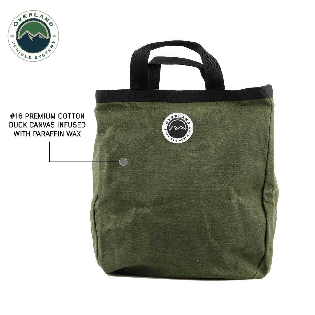 OVERLAND VEHICLE SYSTEMS | Tote Bag #16 Waxed Canvas (SKU:21159941)