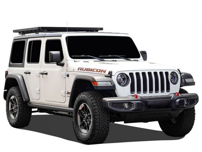 FRONT RUNNER | Jeep Wrangler JL 4 Door 2018-Current Extreme Slimline II 1/2 Roof Rack Kit (KRJW023T)