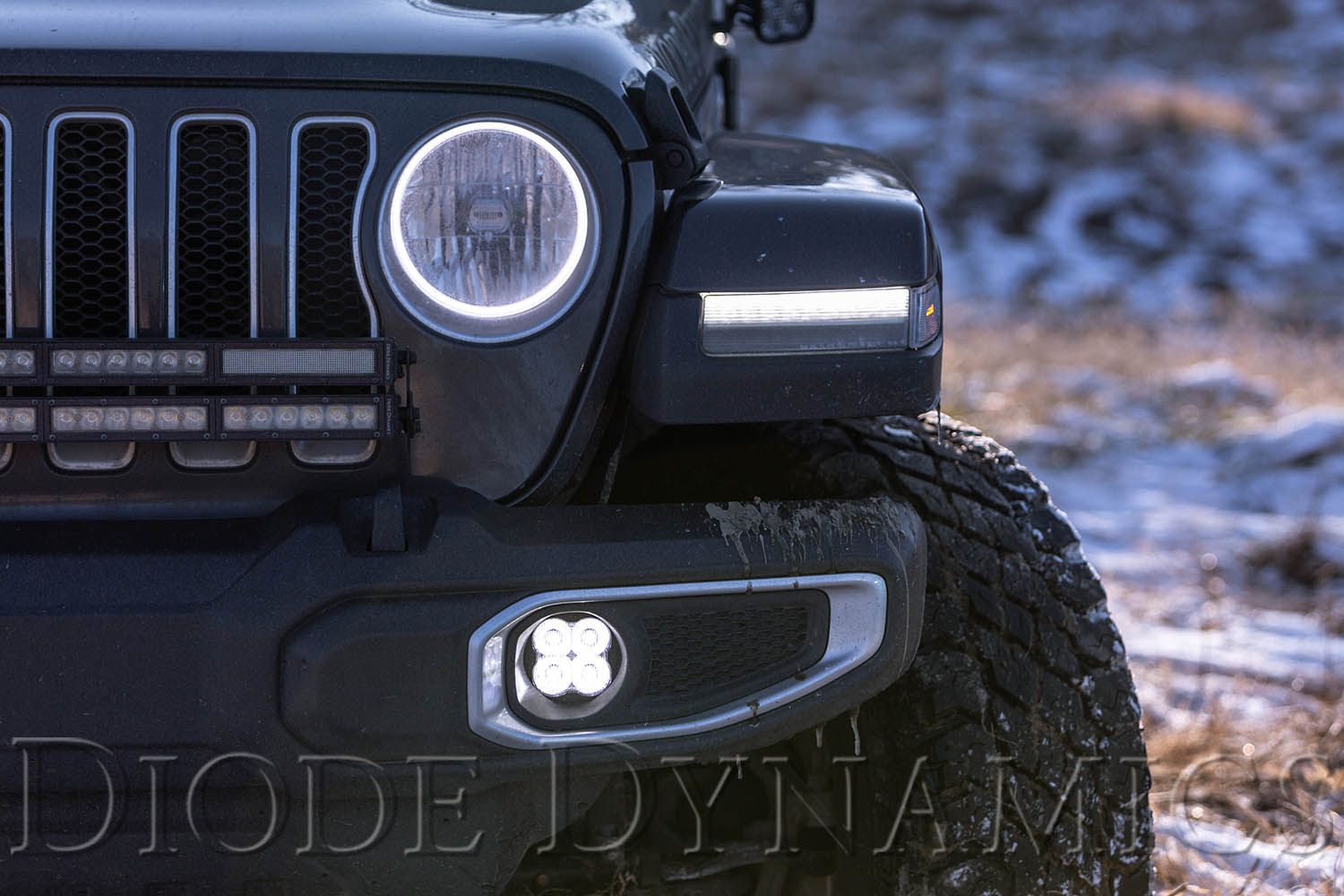 DIODE DYNAMICS | Jeep JL Wrangler 2018-2024 SS3 LED Fog Light Kit