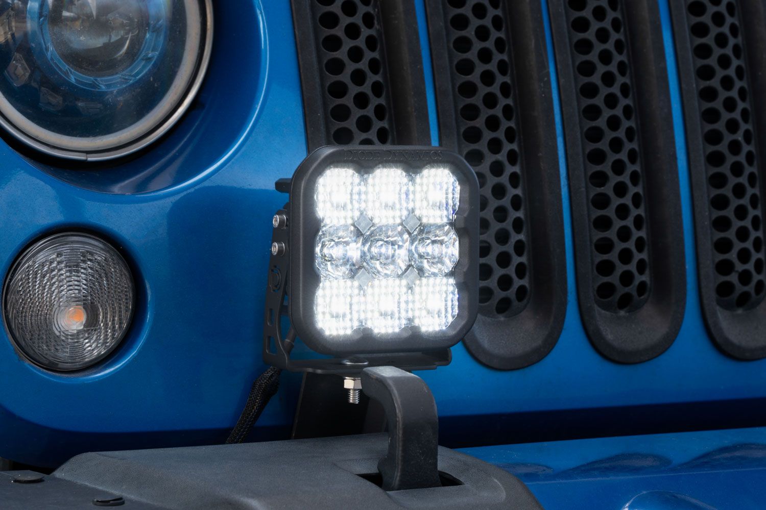 DIODE DYNAMICS | Jeep JK Wrangler 2007-2018 SS5 Bumper LED Pod Light Kit