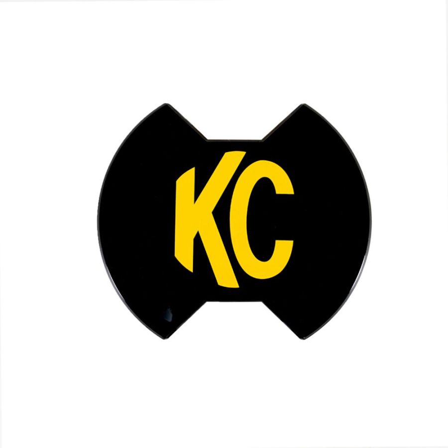 KC HILITES | 6" SlimLite LED - Light Shield / Hard Cover - Black (5109)
