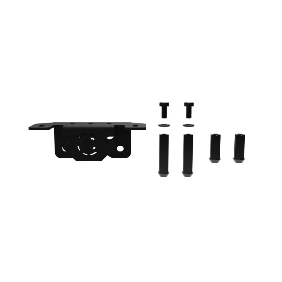KC HILITES | Light Mount - Spare Tire Carrier - GEN4 2018+ Jeep Wrangler JL / GEN6 2021+ Ford Bronco Raptor M14x1.5 Lug Nuts (7478)