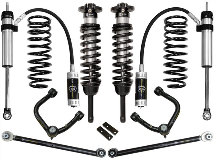 ICON VEHICLE DYNAMICS | 4Runner 5th & 4th Gen & FJ Cruiser 2010-2024 0-3.5" Lift Stage 4 Suspension System Tubular UCA (K53064T)