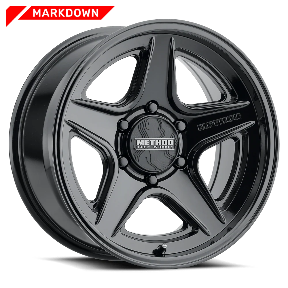 METHOD RACE WHEELS | 319 Markdown Gloss Black Standard Single Wheel (MR319290871318)
