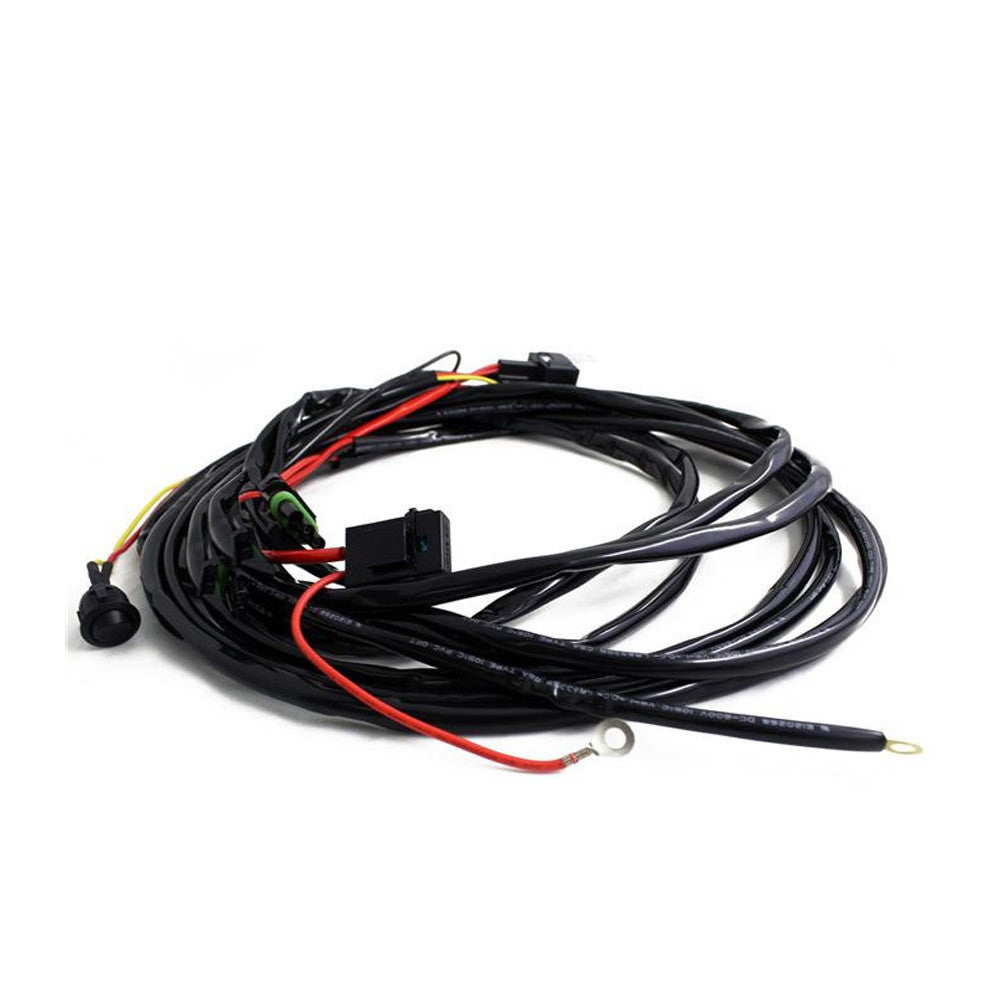 BAJA DESIGNS | On/Off Wiring Harness OnX6 (10"-20") / S8 (10"-30") / XL Sport/XL Pro Universal (640115)