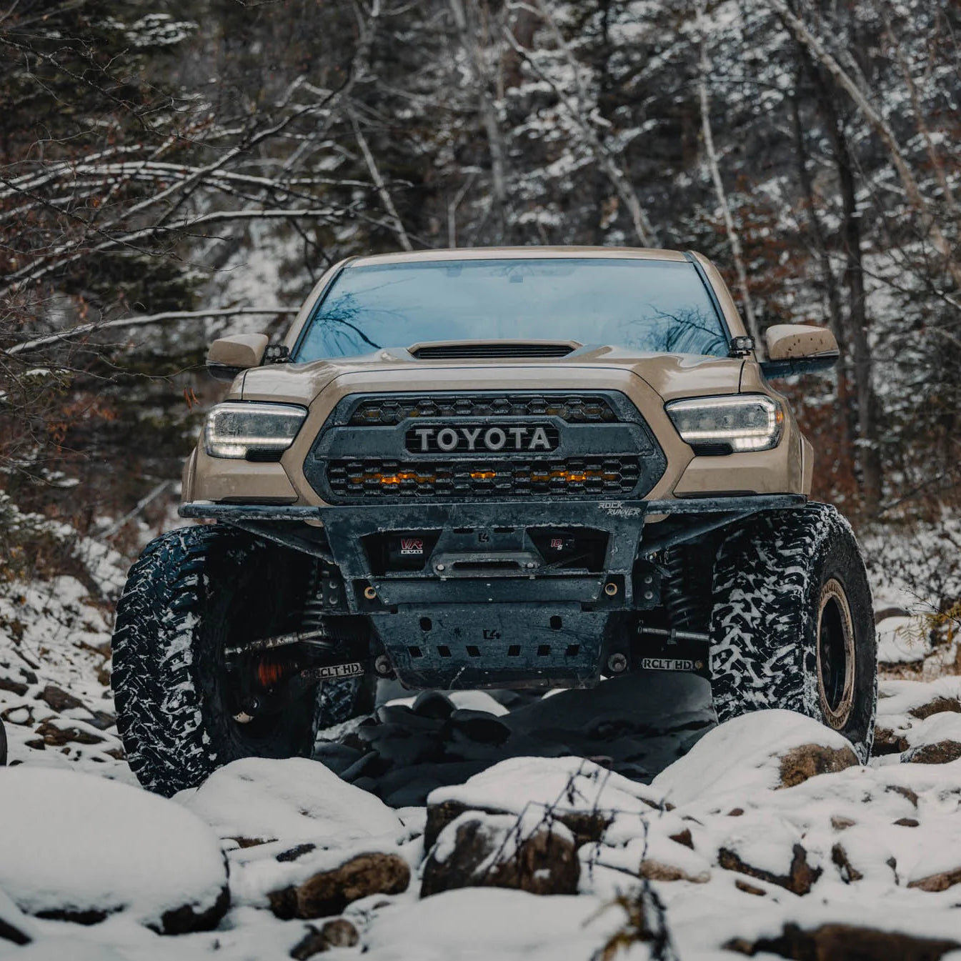 C4 FABRICATION | Tacoma 3rd Gen 2016-2023 Rock Runner Front Bumper With Low Bar