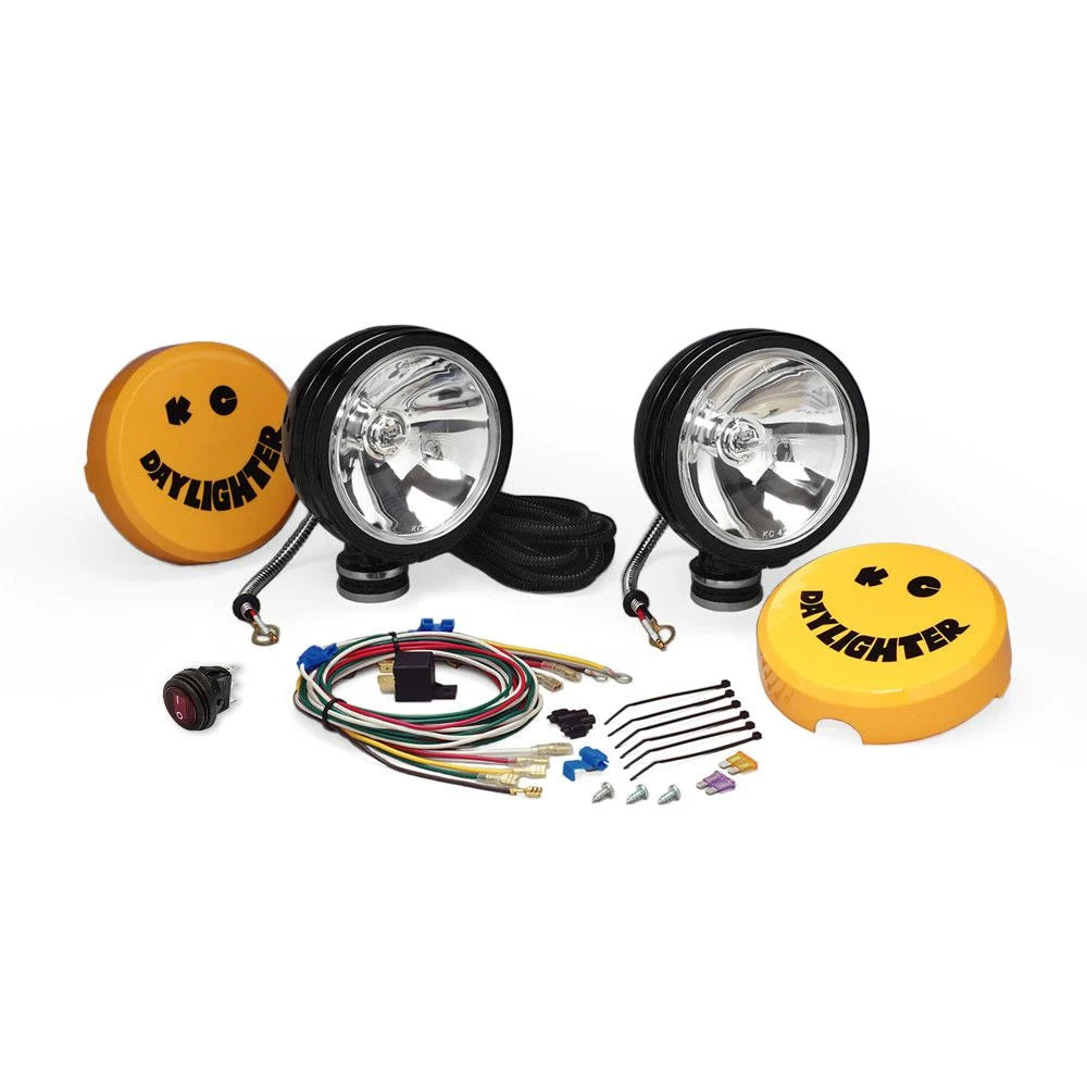 KC HILITES | 6" Daylighter Halogen Pair Pack System (0234)