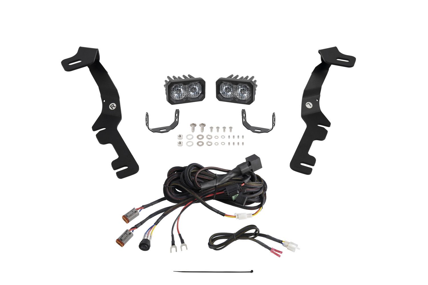 DIODE DYNAMICS | Ram 1500 2019-2024 Stage Series Backlit Ditch Light Kit