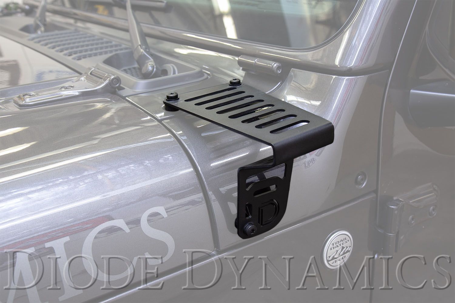 DIODE DYNAMICS | Jeep JL Wrangler 2018-2023 Cowl Mount LED Brackets