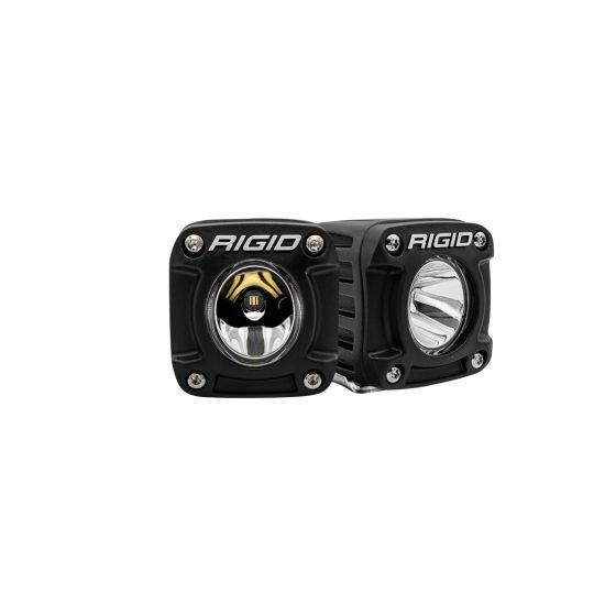 RIGID INDUSTRIES | Revolve Pod with Amber Trim Ring Pair (491613)