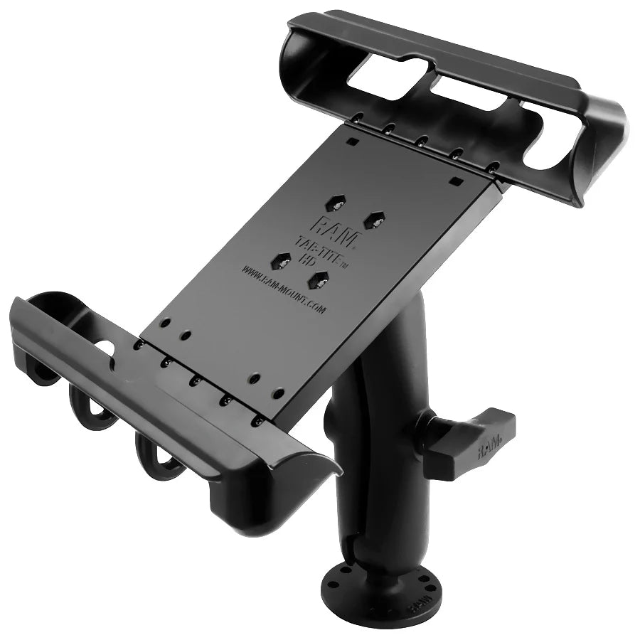 RAM MOUNTS | RAM Tab-Tite Flat Surface Mount for iPad Gen 1-4 with Case + More