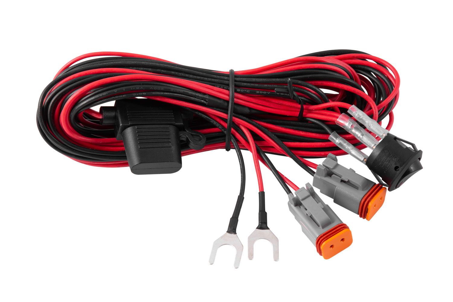 DIODE DYNAMICS | Light Duty Dual Output 2-Pin Offroad Wiring Harness (DD4033)