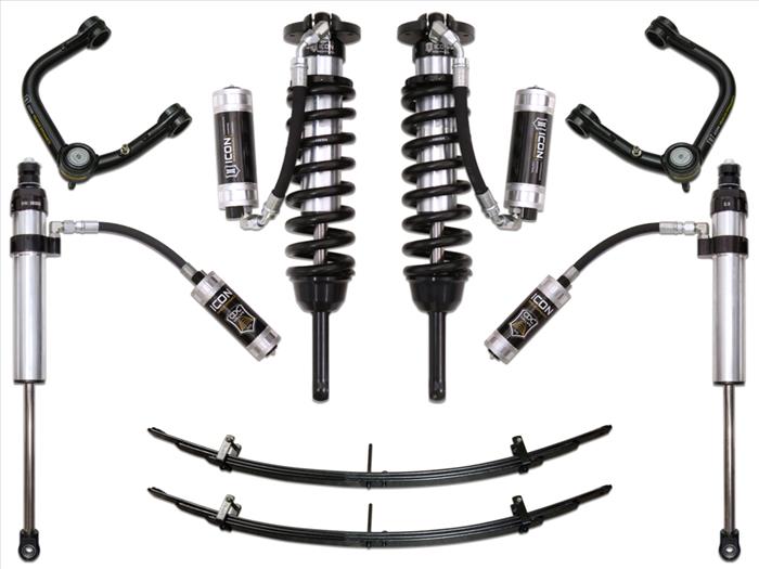 ICON VEHICLE DYNAMICS | Tacoma 3rd Gen & 2nd Gen 2005-2023 0-3.5" Lift Stage 6 Suspension System Tubular UCA (K53006T)