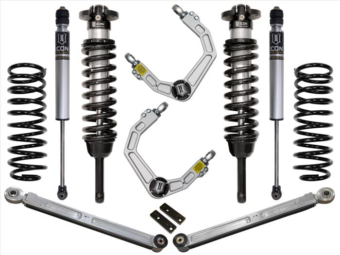 ICON VEHICLE DYNAMICS | 4Runner 5th & 4th Gen & FJ Cruiser 2010-2024 0-3.5" Lift Stage 3 Suspension System Billet UCA (K53063)