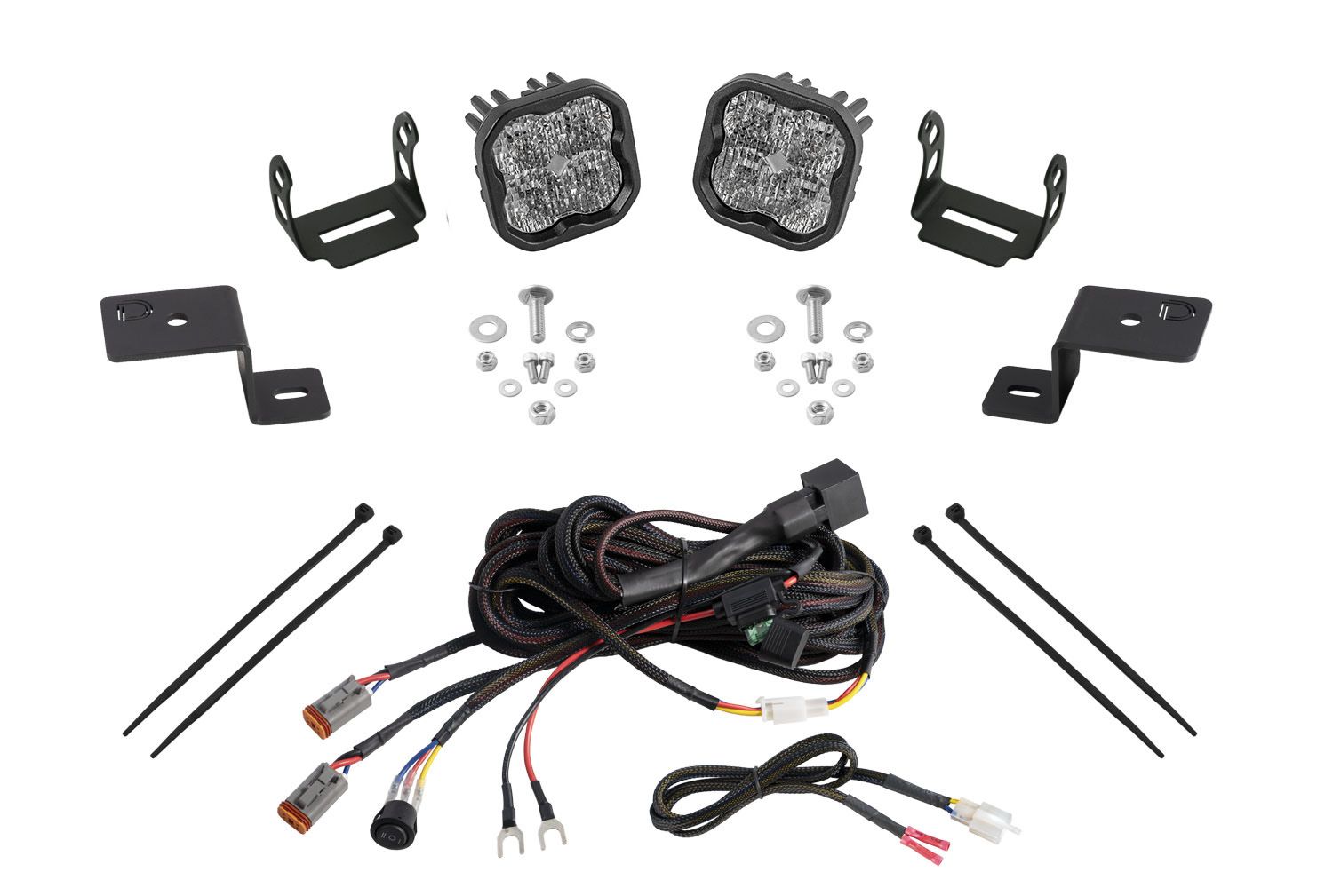 DIODE DYNAMICS | Stage Series Backlit Ditch Light Kit for 2022-2026 Ford F-150 Lightning