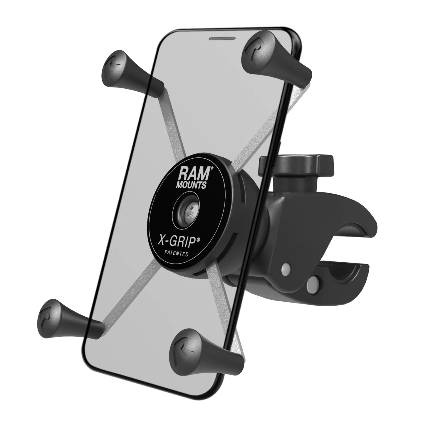 RAM MOUNTS | RAM X-Grip Large Phone Mount with Low-Profile Medium Tough-Claw