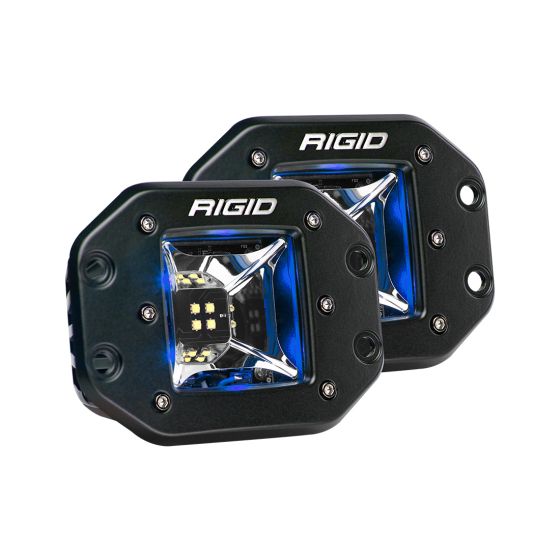 RIGID INDUSTRIES |  Radiance Scene Blue Backlight Flush Mount Pair (68211)