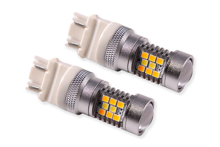 DIODE DYNAMICS | 3157 HP24 Switchback Dual-Color Turn Signal LED Bulbs