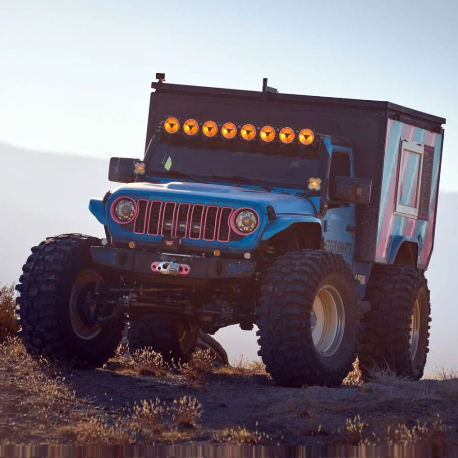 KC HILITES | Gravity Titan Overhead Light Bar for Jeep Wrangler 4XE 2021-2026 (AK-91430)
