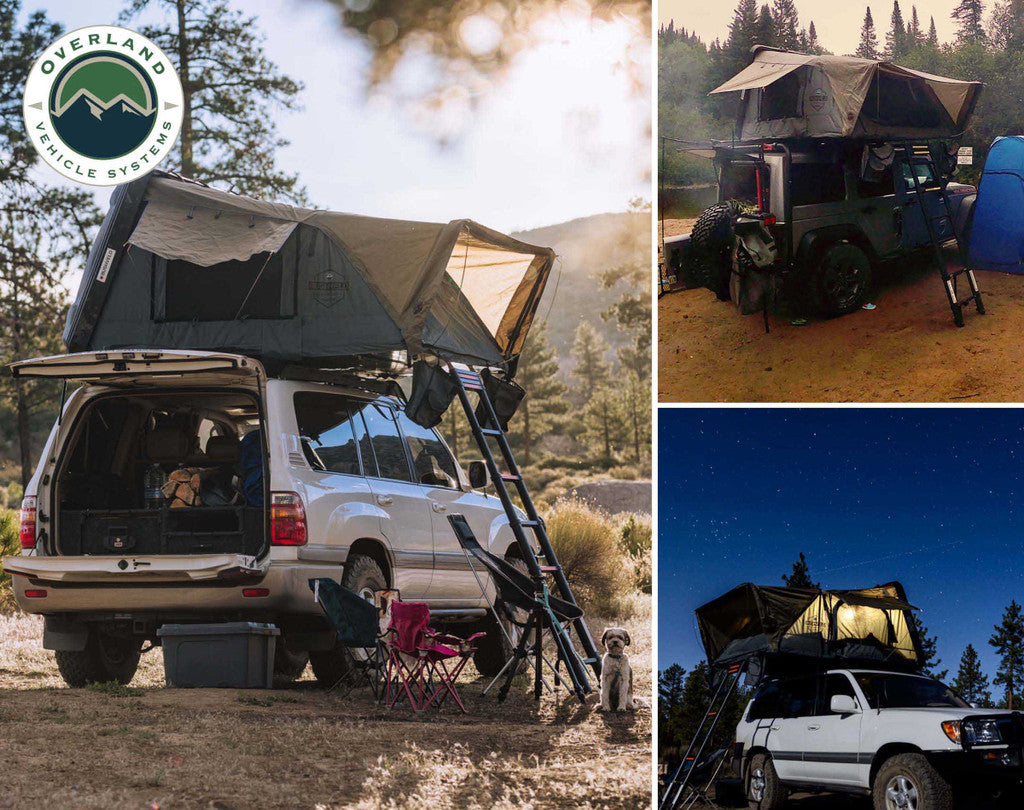 OVERLAND VEHICLE SYSTEMS | Bushveld II Hard Shell Roof Top Tent (18189901)