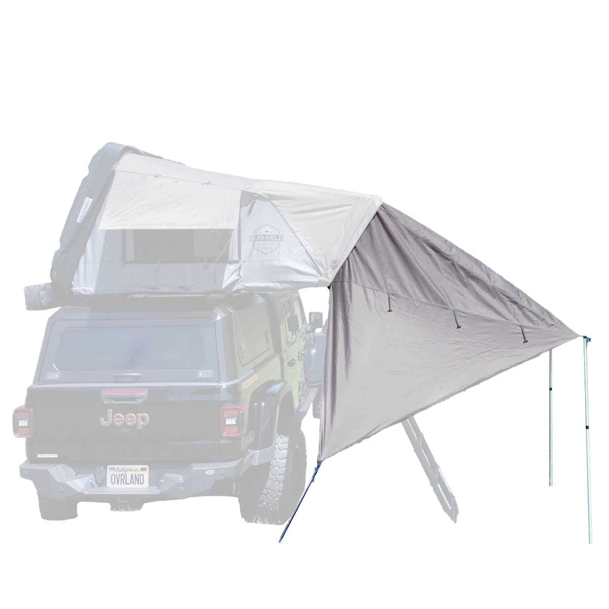 OVERLAND VEHICLE SYSTEMS | Awning for HD Bushveld 4 Roof Top Tent (18089903)