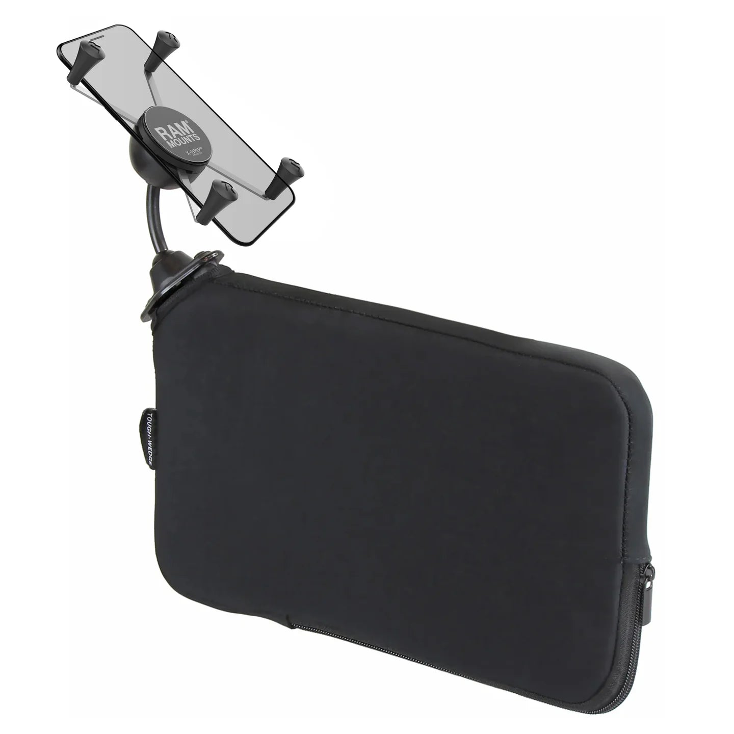RAM MOUNTS | RAM X-Grip Large Phone Mount with RAM Tough-Wedge Base - Snap-Link