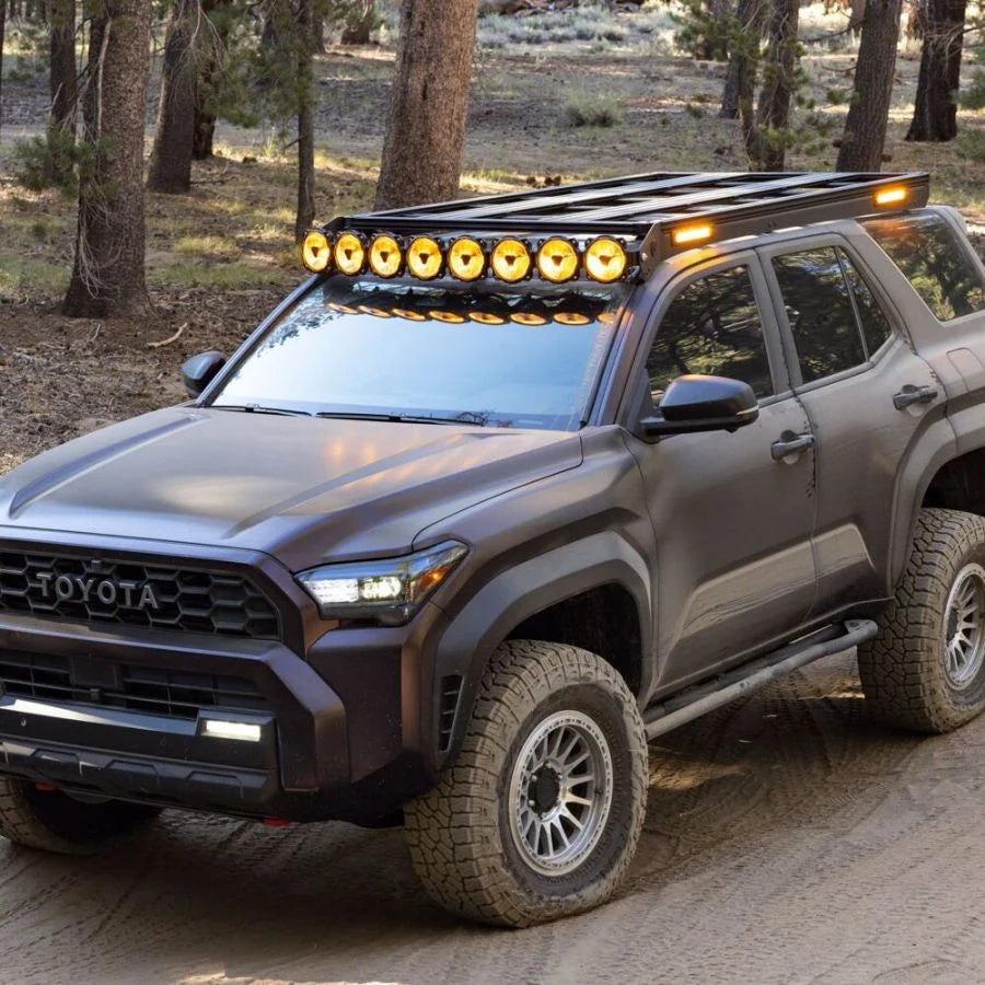 KC HILITES | Platform One Roof Rack with 360° Lighting - 4runner 2025-2026 (AK-92308)