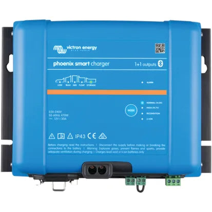 VICTRON ENERGY | Phoenix Smart IP43 Battery Charger 1+1 Outputs (1034051)