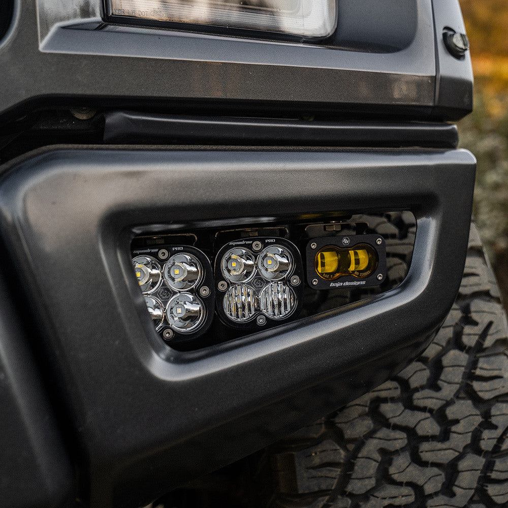 BAJA DESIGNS | Ford F-150 Raptor 2017-2024 Squadron/S2 SAE “Pro” Fog Pocket Light Kit