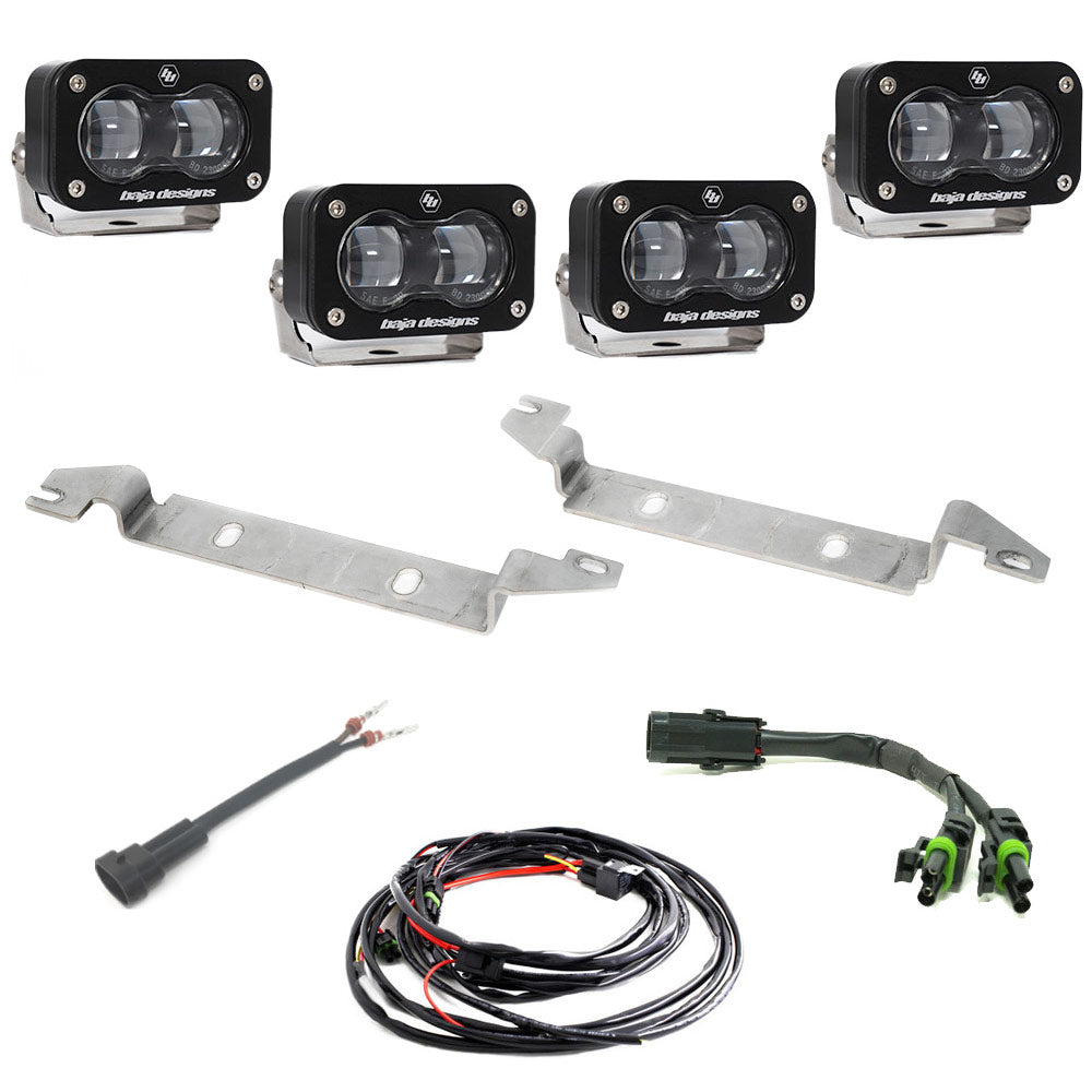 BAJA DESIGNS | Sequoia 3rd Gen 2023-2025 S2 SAE OEM Fog Light Replacement Kit